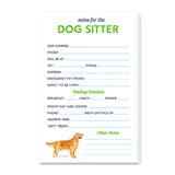 Holiday Recipe, Priorities & Dog Sitter Notepads