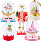Hand Painted Resin Snow Globes