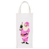 Holiday Canvas Wine Bags