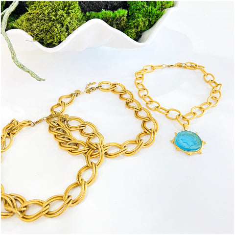 Handmade Gold Vermeil Necklaces