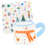 Large Foiled Holiday Paper Napkins