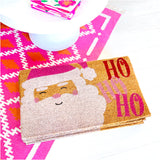 Holiday Coir Santa Doormat