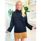 Black Soft Knit Betty Sweater