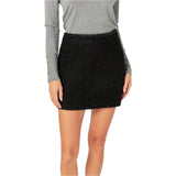 Rope Trimmed Black Tweed Ariana Top & Skirt (sold separately)