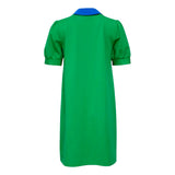 Green & Blue Soft Ponte Knit Judy Dress