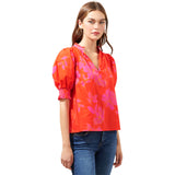 Smocked Puff Sleeve Maylene Top
