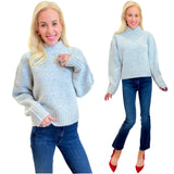 Grey Super Soft Buckley Sweater