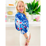 Cotton Ruffle Russo Top