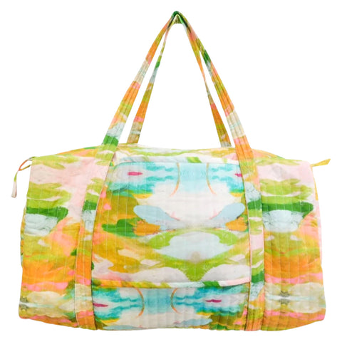 Palm Beach Weekender Duffle Bag by Laura Park