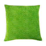 Handmade 22” Green Velvet Pillow (insert included)