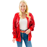 Pink & Red Sparkly Jolly Jacket