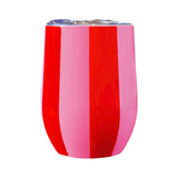 Insulated Cabana Stripe Tumblers