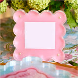 Scalloped Acrylic Magnetic Frames