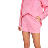 Pink High Waist Elaine Short Set (sold separately)