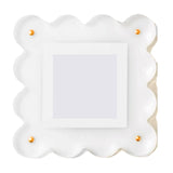 Scalloped Acrylic Magnetic Frames