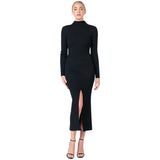 Black Knit Millina Dress