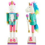 14” Happy Unicorn Nutcracker