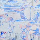 Flamingo Smocked Bahamas Dress w/Pockets