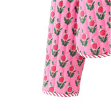 Pink Red & Green Holly Jacket