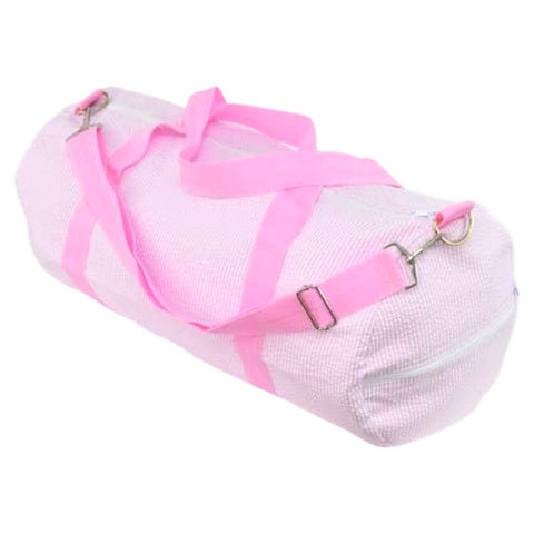 Kids Seersucker & Gingham Weekend Duffle Bags