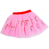 Kids Pink & Red Candy Cane Tutu