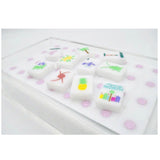 Hand Painted Charleston or SC Themed Mahjong Tiles + Acrylic Display Case (sold separately)