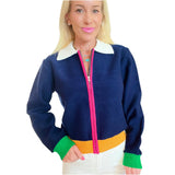 Soft Rainbow Knit Dasha Cardigan Jacket