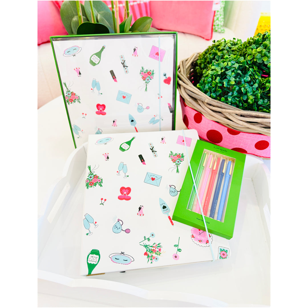 Kate Spade Bridal Planner, Password Book & Pen Set - James Ascher