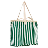 Green Cabana Stripe Packable Tote & XL Pouch (sold separately)