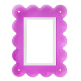 Scalloped Acrylic Magnetic Frames