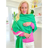 Super Soft Herringbone Oversized Scarf or Wrap