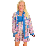 Multicolor Tweed Harrison Dress & Jacket (sold separately)