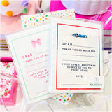 Kids Fill In the Blank Thank You Notecard Sets