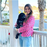 Pink Red & Green Holly Jacket