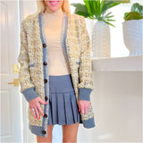 Metallic Boucle Tweed Asha Jacket (or Dress!)