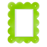 Scalloped Acrylic Magnetic Frames