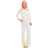 Ivory Cozy Knit Blanca Collared Sweater & Pants (sold separately)