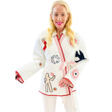 Quilted & Embroidered Egypt Jacket