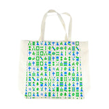 Canvas Mahjong Tote Bags