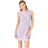 Lilac Crochet Embroidered Shell Whitney Dress