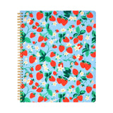 Colored Pencil Set, Grocery Notepad & Strawberry Spiral Notebook