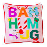 Needlepoint “Bah-Hum-Bug” Pillow