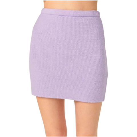 Lilac Knit Finn Skirt & Cardigan Jacket (sold separately)