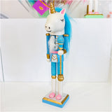 6” Happy Unicorn Nutcracker Ornaments