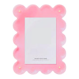 Scalloped Acrylic Magnetic Frames