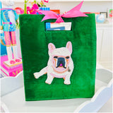 Customize Your Dog & Palm Hand Beaded Totes