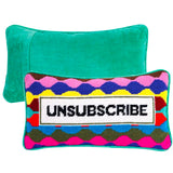 Needlepoint “Unsubscribe” Pillow