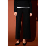 Black Cozy Knit Blanca Collared Sweater & Pants (sold separately)