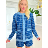 Tweed Allegra Jacket (detachable appliqué) & Shorts (sold separately)