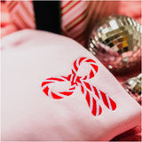 Embroidered Candy Cane Holiday Sweatshirt